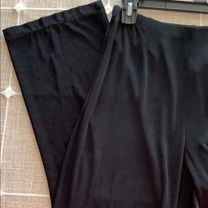 Chico’s black travelers pants